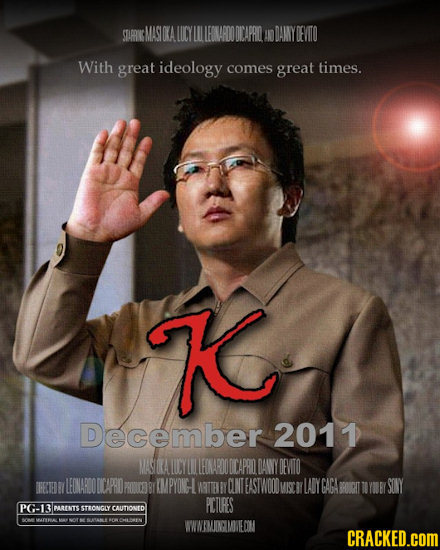 With great ideology comes great times. K December 2011 MAST ALYIO LEINARDOICAPR DAWWY DEMTO FEER VARDOICAPRD PROUDER MPYONCL WRTTELRY ANT EASTWOOD MIS