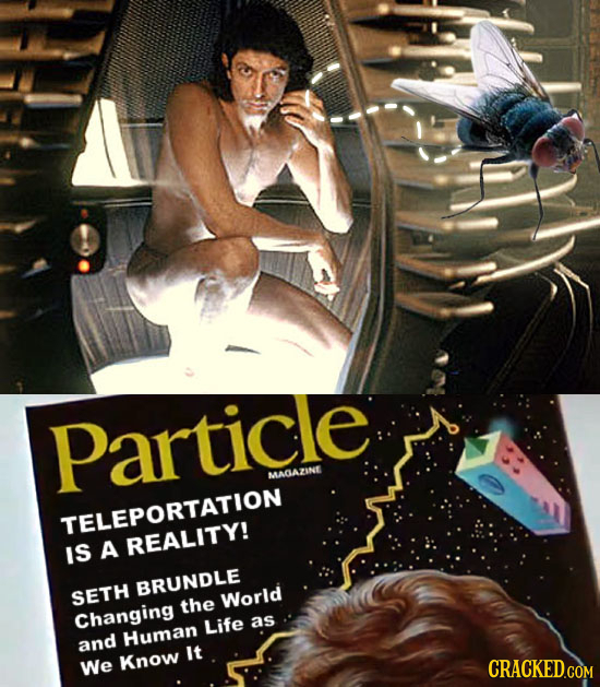 Particle MAGAZINE TELEPORTATION A REALITY! IS BRUNDLE SETH World the Changing Life as and Human It We Know CRACKED.GOM 