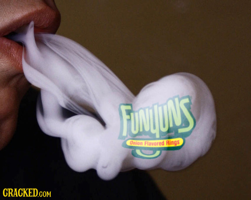 FUNLUNS Onion Flavored Rings CRACKED.COM 