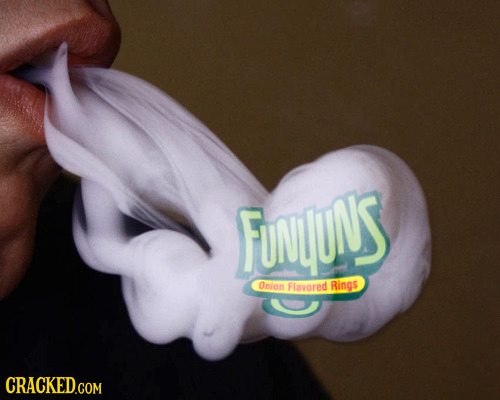 FUNLUNS Onion Flavored Rings CRACKED.COM