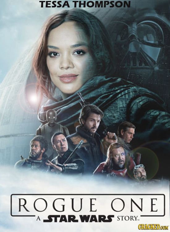 TESSA THOMPSON ROGUE ONE A STARWARS STORY CRAGKEDCON