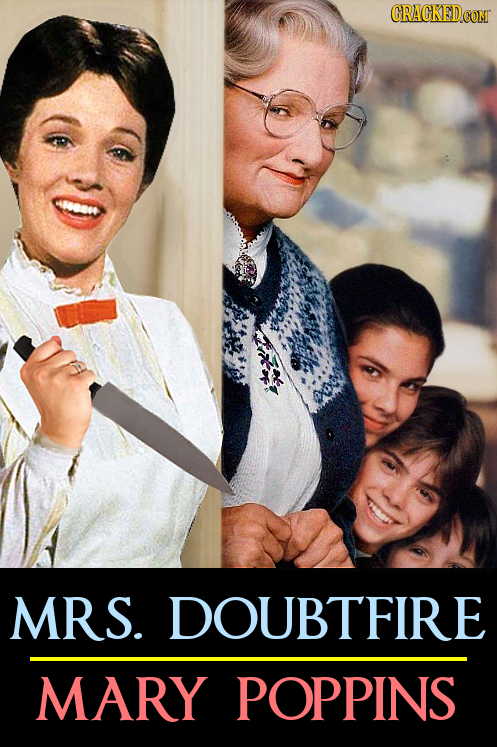 MRS. DOUBTFIRE MARY POPPINS