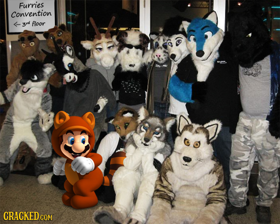 Furries Convention 3rd floor CRACKED CON COM