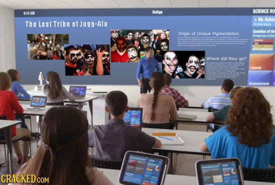 SciApp SCIENCE RO 915 AM Mr Rubio The Lost Tribe ofJugg-Alo Ouestlon Origin of Pigmentation a Unique Sorp Where did they go? Ciendtar Amaronents CRACK