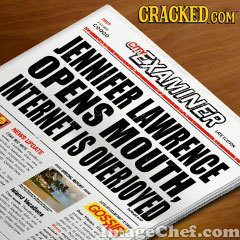 CRACKED COM CINO JENNIFERLAWRENCE OmEXAMUNER. OPENS INALREKFETSL INTERNETISOVERIOVEDE MOUTH, MOLOE NESS ENEOW WATE Vratane GOSSIF PaEChef.com