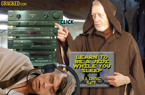 CRACKEDGO COM CLICK LEARN TO BE A JEDI WHILE YOU SLEEP 12 DISC SET