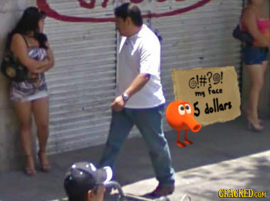 6!#?! Face my 5 dollars