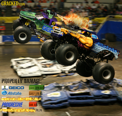 GEI Allstate PROPERIY DAVAGE: GEICO AA S503.328.34 GEICO Allstate 6357.176. PROGRESSIVE $0.407.2 78.79