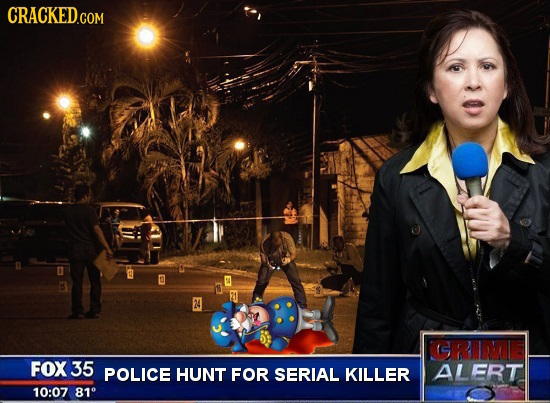 24 FOX 35 POLICE HUNT FOR SERIAL KILLER ALERT 10:07 81