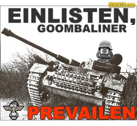 CRACKEDHO EINLISTEN, GOOMBALINER PREVAILEN