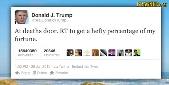 24 Celebrity Tweets That America Would Never Recover From