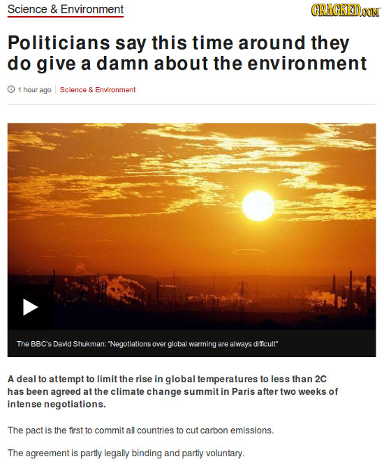 18 News Stories Altered To Actually Tell The Truth (12/20)