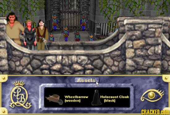 Assets Wheelbarrow Holocaust Cloak wooden) (black CRACKED.HOM