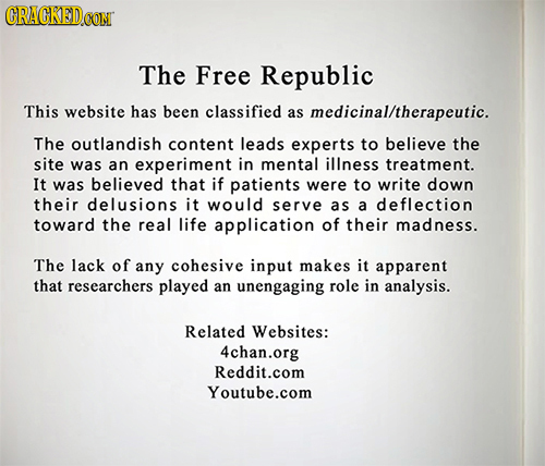 15 Popular Websites as Understood by Future Historians