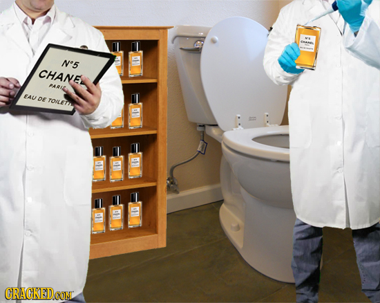 NS EMANL N'5 CHANE PARIL EAU DE TONE CRACKEDCON