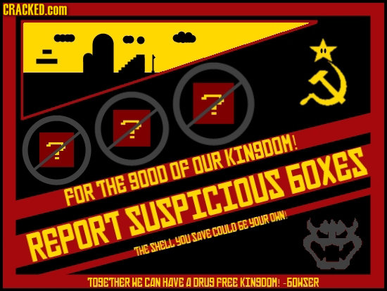 CRACKED.cOM KIN9DOM! OF OUR 9000 OXES THE FOR SUSPICIOUST OWN GEYOUR REPORT COULD SAVE you SHELL THE TOSETHER WE CAN HAVE ADRUS FREE KIN9DOM! -60WSER