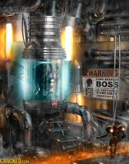 WARNIN LOAD BEARLIG BOSS DEFEAT EVACUA IMMEDIATE CRACKED COM