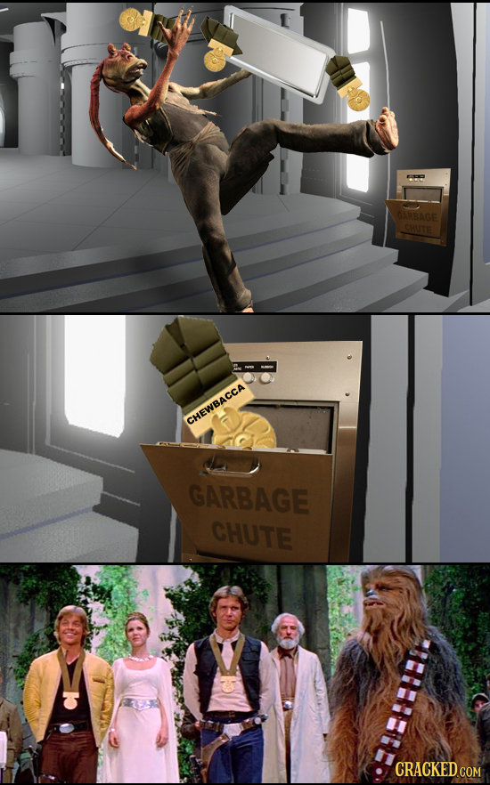 GARBAGE CHUTE EWBACCA GARBAGE CHUTE CRACKED.COM