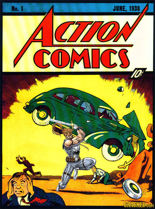 No. Aao 1 JUNE, 1938 CTON COMICS IOf