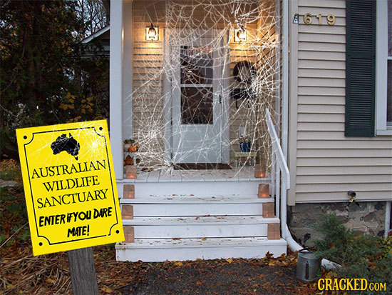 6119 AUSTRALIAN WILDLIFE SANCTUARY FYOU DARE ENTER MATE! CRACKEDGOM