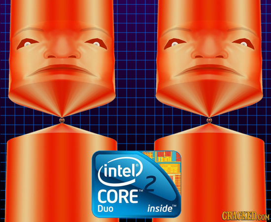 intel intel 2 CORE Duo inside