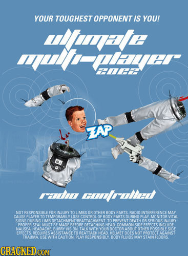 YOUR TOUGHEST OPPONENT IS YOU! EER FPUHP AP rallln FnIsulled NOT RESPONSIRIG OR INIURY TO LIRS OR OTHER BODY PARTS RADIO INTEREERENCE MAY CAUSE PLAYER