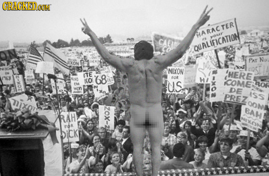 20 Famous Photos Improved With Nudity