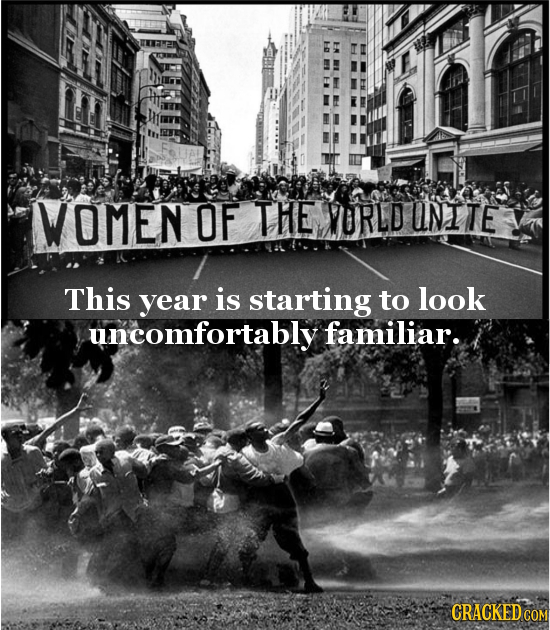 VOMEN OF THE YORLD NITE This year is starting to look uncomfortably familiar. CRACKED CO