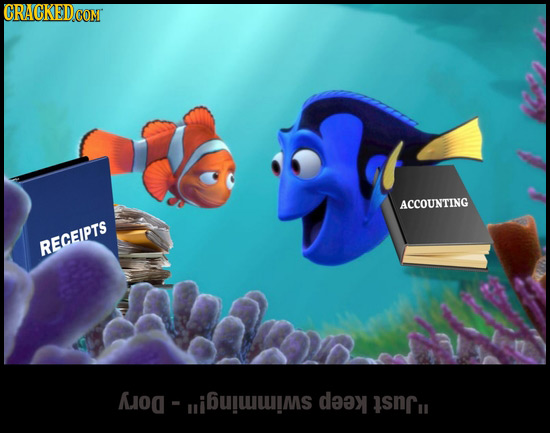 CRACKEDCOR ACCOUNTING RECEIPTS Liod- i6uuwms d isnr