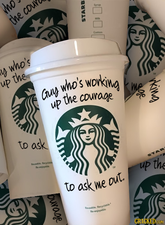 Ho couv the STARB who's Y the wovking up who's me Guy ge ng the couvage up To ask up the Baabie cydbi to ask we out. Duvage enauabin Rnodsable* Reenpy