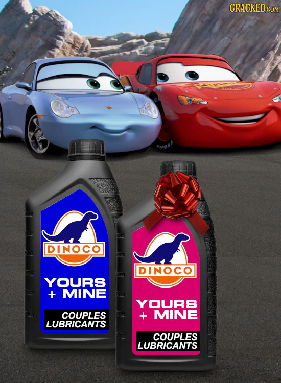 CRACKED DINOCO DINOCO YOURS + MINE YOURS COUPLES MINE LUBRICANTS COUPLES LUBRICANTS