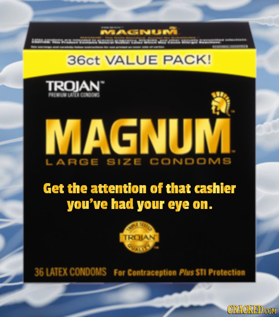 MACNEN 36ct VALUE PACK! TROJAN PEIN LASTLE CONDONS MAGNUM LARGE SIZE CONDOMS Get the attention of that cashier you've had your eye on. AS7A0 TROLAN 36