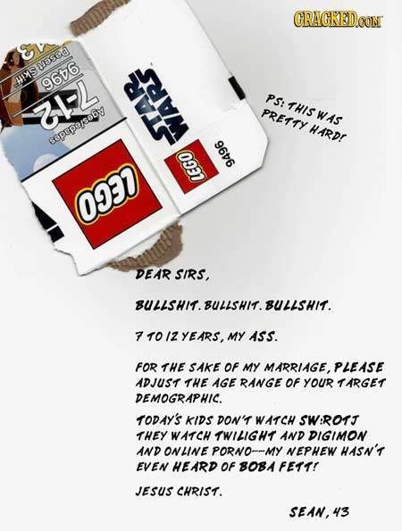 GRAGKEDCON ased HIMS 9606 PSt THIS 12 PRETTY WAS HARDr copepe/sobu WARR 9496 0937 LECO DEARSIRS, BULLSHIT. BULLSHIT. BULSHIT. 7 TOIZYEARS, MY ASS. FOR