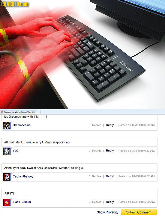 CRACKED.C COM Ut T O EVAT 1ii BL 5a8keyoaad Chasgino thewodd HwM ThanitL it's Dreamachine with 1 M1 Dreamachine 0 Replies 1 Reply I Posted on 4/28/201