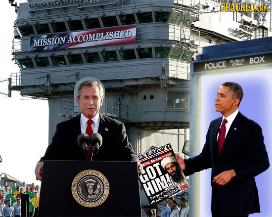 GRACKEDCON ACCOMPLISHIED MISSION BOX FOIC POLICE Ayt enzbPrm TNE ONITED dOT PRESIDEN HIM TUX Vero Y IM XH