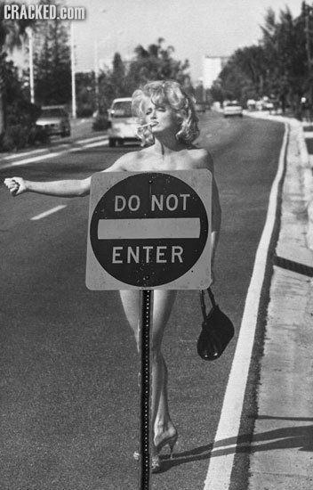 CRACKED.cOM DO NOT ENTER