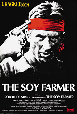 THE SOY FARMER ROBERT DE NIRO. THE SOY FARMER CMNO tN CAZALL CV SAN STOI O30R LEY MCHAELCIINO EMI