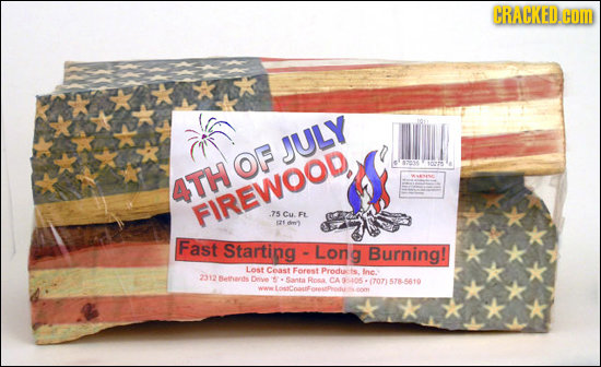 CRACKEDCOD JULY OF 10229 4TH FIREWOOD 75 Cu. FL Fast Starting Long Burning! Lost Ceast Forest Produneis Ine 2312 Betnante Devs Santa Rosa CA t /702 15