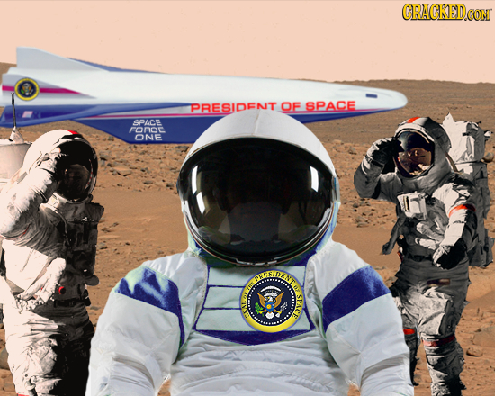 GRACKEDO PRESIDENIT OF SPACE SPACE FORDE ONE SIDN SPACE SFNLOP