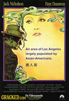 Jack Nicholson Faye Dunaway An area of Los Angeles largely populated by Asian-Americans. F AT Len OKOCTOOK k FODXS CHDOY CND DFYRETERAY PES 102 077 V