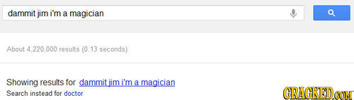 22 Google Searches of Famous Fictional Characters