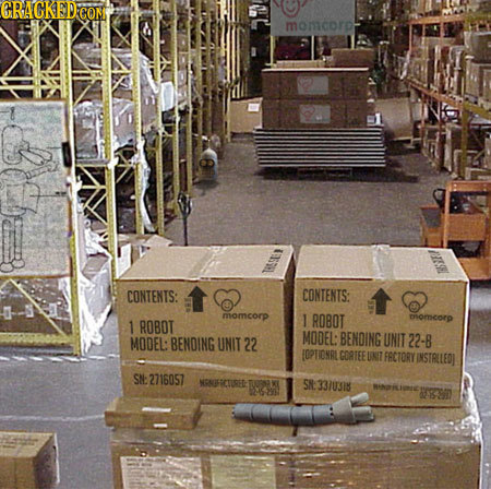 CRAGKED COM momcord CONTENTS: CONTENTS: momcorp ROBOT 1 ROBOT 1 momcorP MOOEL: BENOING MODEL: UNIT 22 BENOING UNIT 22-8 FOPTIONRL GORTEE UINIT FRCTORY