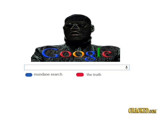 Google mundane search the truth CRACKEDCON