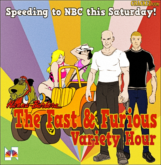 ORACKED C COM Speeding to NBC this Saturday! Hanif Barara The Fast & Furious Variety Hour