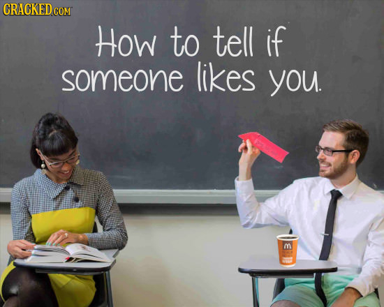 How to tell if someone likes you m 