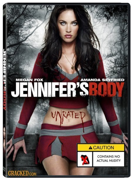 MEGAN FOX AMANDA JENNIFER'SBODY SEYFRIED UNRATEP 1 CAUTION CONTAINS NO ACTUAL NUDITY