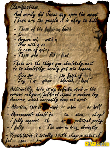Clarifieatiom: Anl verily did tesue ay apan the nourt Tkese are the people it is afay ta Lill - Those of the faith - itr Angore wh yith g - Mer with 4