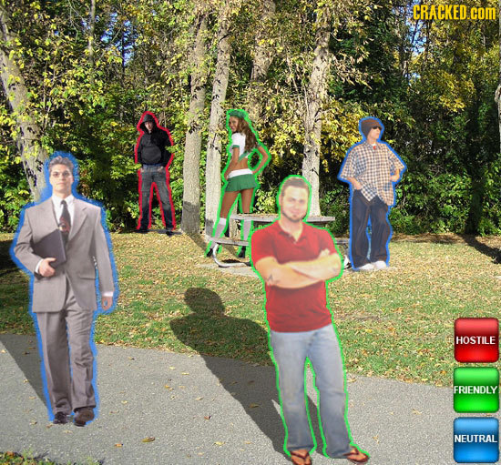 CRACKED com HOSTILE FRIENDLY NEUTRAL