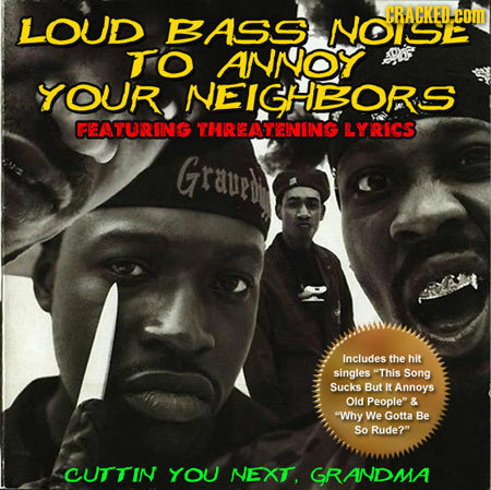 FRAHKED-COD LOUD BASS NOISE TO ANNOY oF YOUR NEIGHBORS FEATURIING THREATENIING LYRICS Grauel Includes the hit singles This Song Sucks But It Annoys O
