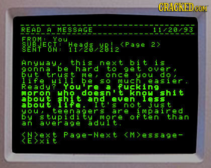 CRACKED CON READAMESSAGE 11/20193 FROM: You SUBECT: HiadsBi2 <Page 2> SENT ON: Anyway, this next bi t is gonna hard to t OUp trust once S easier. I sh